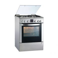 Stainless Steel Stove with Glass Cover